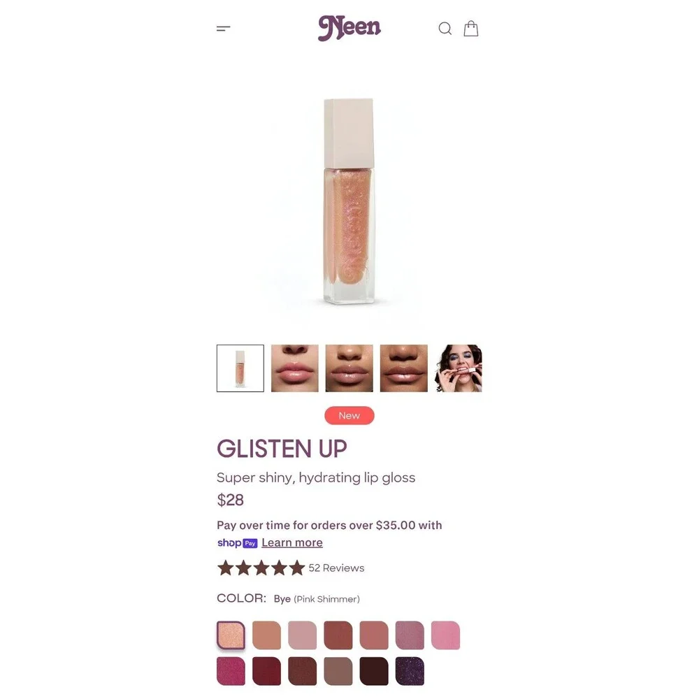 Neen Glisten Up Lip Gloss